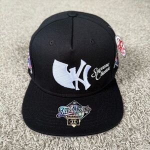Wu-Tang Hat New York Yankees Supreme Clientele Black White Ghostface Killah Rza